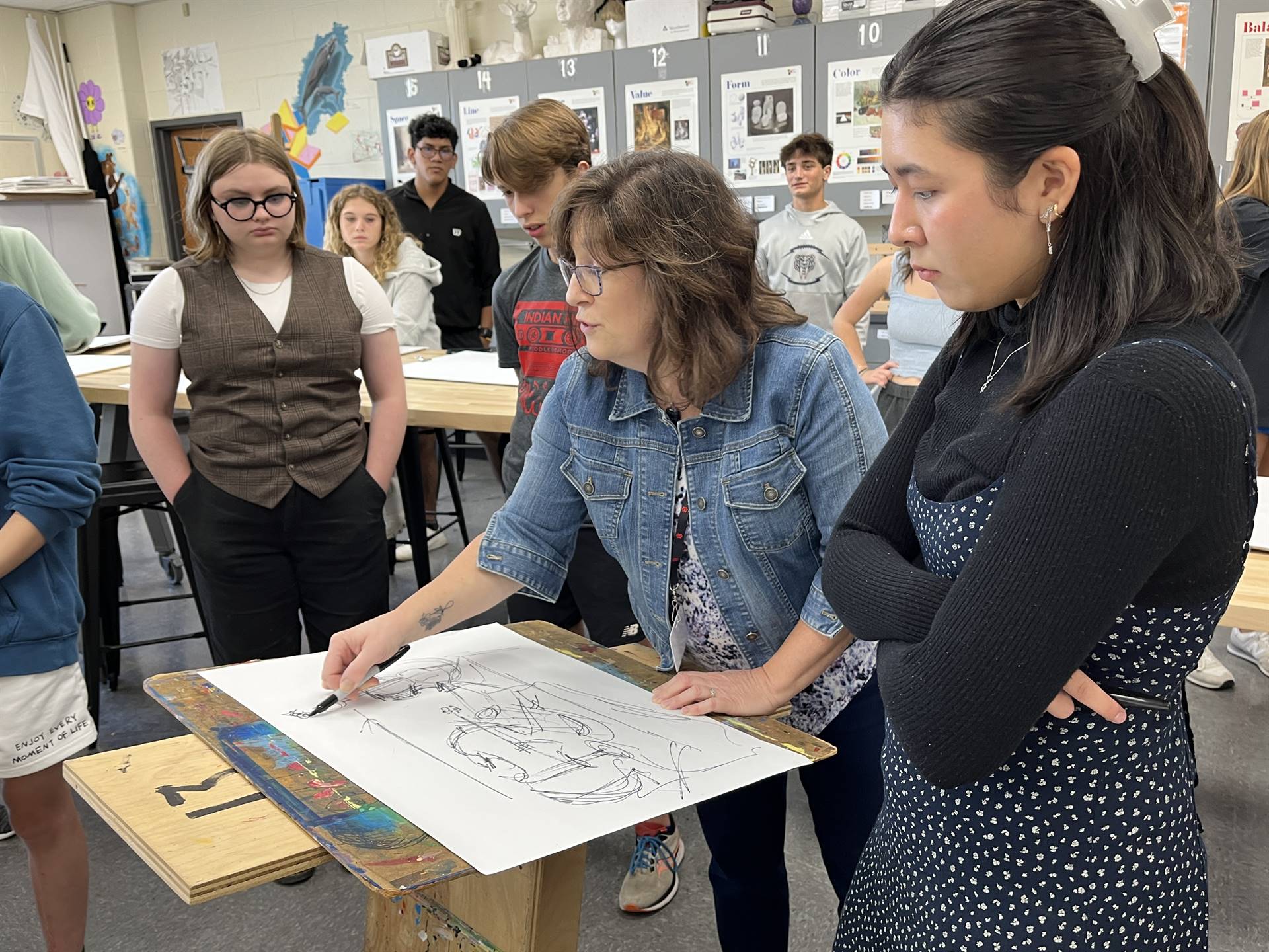 IHHS Art Class