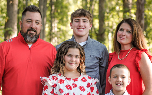 Sean Cole family photo